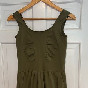 FP | good karma flare onesie army green